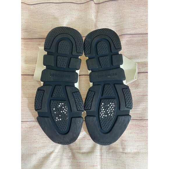 Balenciaga Men's White Speed Cloth Trainers Boots - 11 - Picture 7 of 14